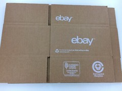 Ebay Branded Shipping Supplies Kit Lot Boxes Padded Envelopes Tape Tissue +