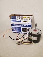 Packard (49723) 42-Frame Multi-Fit 1/4-1/6HP 1075 RPM Condenser Fan Motor