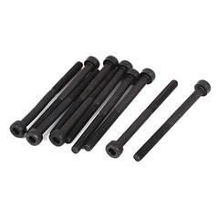 10pcs M3 x 40mm 20mm Partially Threaded Hex Wrench Head Screw Socket