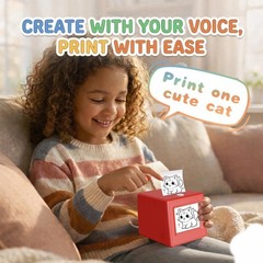 Bioetva Ai Smart Voice Sticker Printer Smart Thermal Sticker Printer Voice
