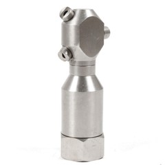 1/2″ 3 Jet Jetter Head Tank Wash Spray Nozzle Drain Sewer Cleaner 360° Rotating
