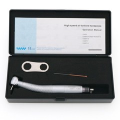 US COXO CX207-F Dental LED High Speed Handpiece Self-power Air Turbine 2/4 Holes
