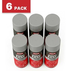 LAUCO Zinc Coat Weld-Thru Primer 15.5 oz, Pack of 6, Zinc Rich Spray for Welding