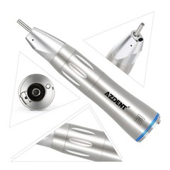 AZDENT Dental 1:1 Fiber Optic Surgical Straight Nose Cone Low Speed Handpiece