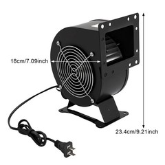 Small Centrifugal 196CFM Flange Blower Fan 2600r/min 110V 120W Durable Equipment