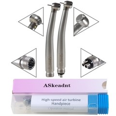 Dental Fiber Optic E-generator LED High Speed Handpiece Turbine 2/4H ASkeadnt ns