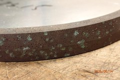 LOT MX: SUPERABRASIVES SURFACE GRINDING GRINDER WHEEL WITH 1-1/4 ARBOR BORE