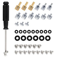 New 46PCS NVME M.2 SSD Mounting Screws M.2 SSD Screw Kit for Asus gigabyte