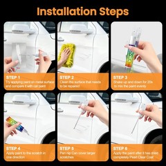 Slate Gray Touch Up Paint & Scratch Remover Pen for Chevrolet 2 PCS Set