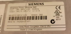 Siemens Simotion D 6AU1410-2AD00-0AA0 + 6SL3210-1SE14-1UA0