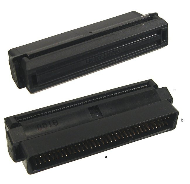 D-Sub68 DB68 68-Pin Male Connector for Flat Ribbon Cable