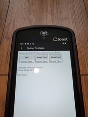 Toast Flex POS Go 2 Handheld Tablet Mobile Computer Device – MPN: TG200