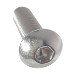 1/4-20 x 1″ Button Socket Cap Screw Allen Hex Drive Stainless Steel Qty 1000