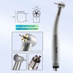 5 Light LED E-Generator Dental High Speed Fiber Optic Handpiece 2/4H NSK Style