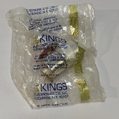 VTG NOS NIB Military Kings 50 Ohm UG-573B/U Type C RF Connector 91836 USA