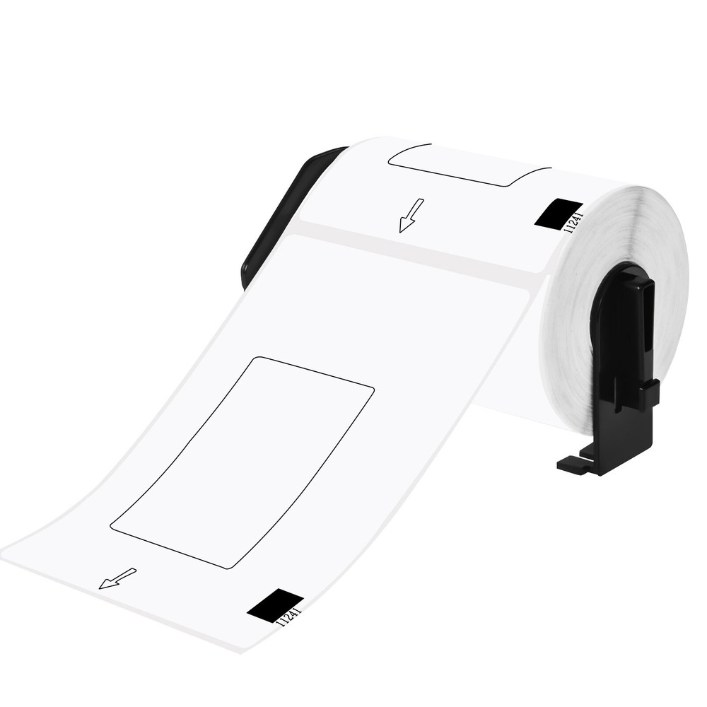 4″ x 6″ DK 1241 Address White Paper 200 Labels P/R For Brother QL-1100 1050N
