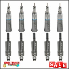Dental Straight Handpiece Nosecone & Air Motor 4H fit NSK Low Slow Speed YP4 Jm