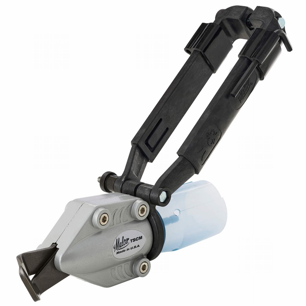Malco TurboShear Corrugated Metal Roof Cutting Drill Attachment with Case