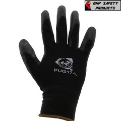 GLOBAL GLOVE PUG17-L POLYURETHANE PU COATED WORK GLOVES SIZE LARGE (144 PAIR)