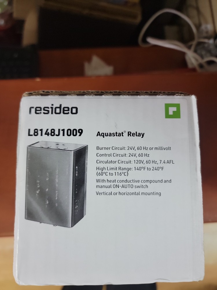 Honeywell L8148J1009 Aquastat Relay