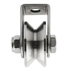V Groove Pulley Wheel Bearing Cable Pulley Wheel Stainless Steel Pulley Wheel