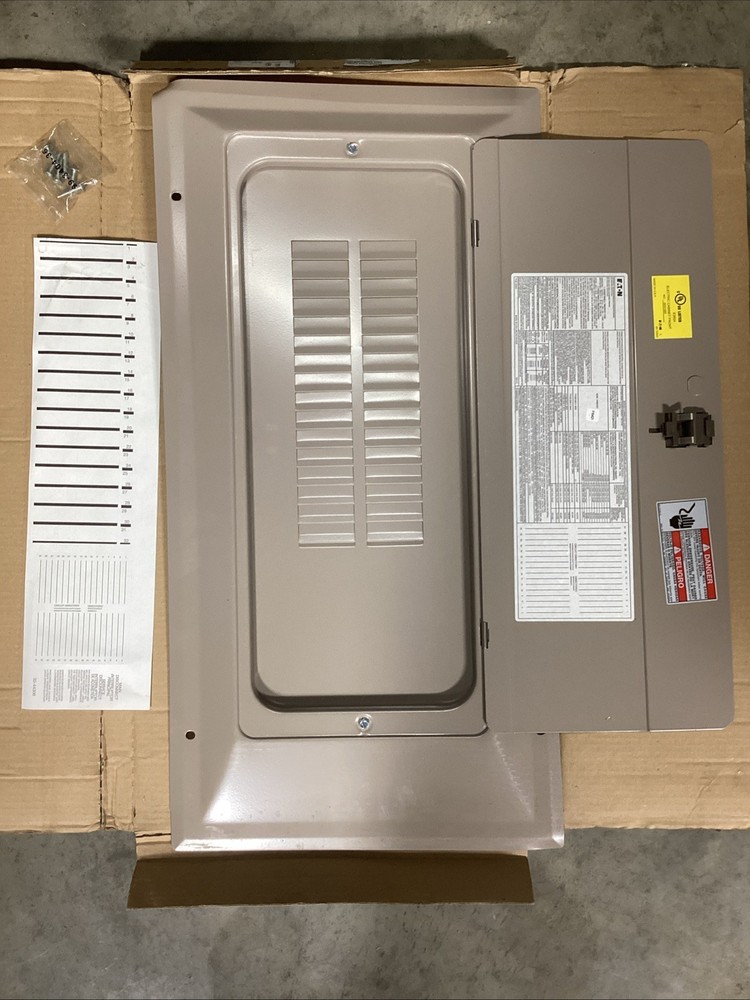 Eaton CH8DF Flush/Surface Mount Cover for D Size 29″ 12-32 Space Breaker Panel