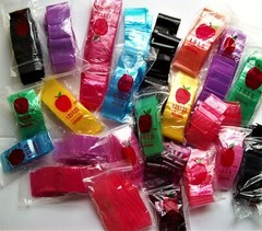 1000 Apple Baggies 2.0x 2.0 Mini Zip lock Bags 2020 Assorted 10 Color mix