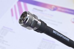 Megaphase 18 GHz Precision N Male to N Male RF Coaxial Cable Ultra Low Loss 19″