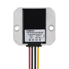 12V Step Up to 24V 3A 72W Converter DC to DC Voltage Regulator Boost Converter
