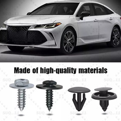 50Pcs Engine Splash Shield Fender Bumper Screw Clips Rivet Fastener For Toyota