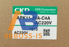 1PC NEW CKD Solenoid valve APK11-20A-C4A-AC220V