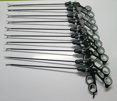 10pc Laparoscopic Storz-Type Grasping Forceps 5mmx330mm Reusable Instruments