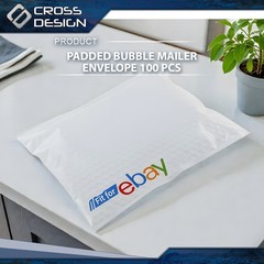 100 /200 /300 /400 Padded Bubble Mailer Envelope With Color Logo 6.5” x 9.25”