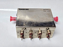 NEW Texscan PA-599 DC- 500 MHz, 28 V, 0 to 60 dB, SMA (F-F) Switched Attenuator