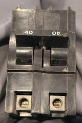 Federal Pacific FPE 40A 2-Pole Stab-Lok Thick Breaker NA240 Tested