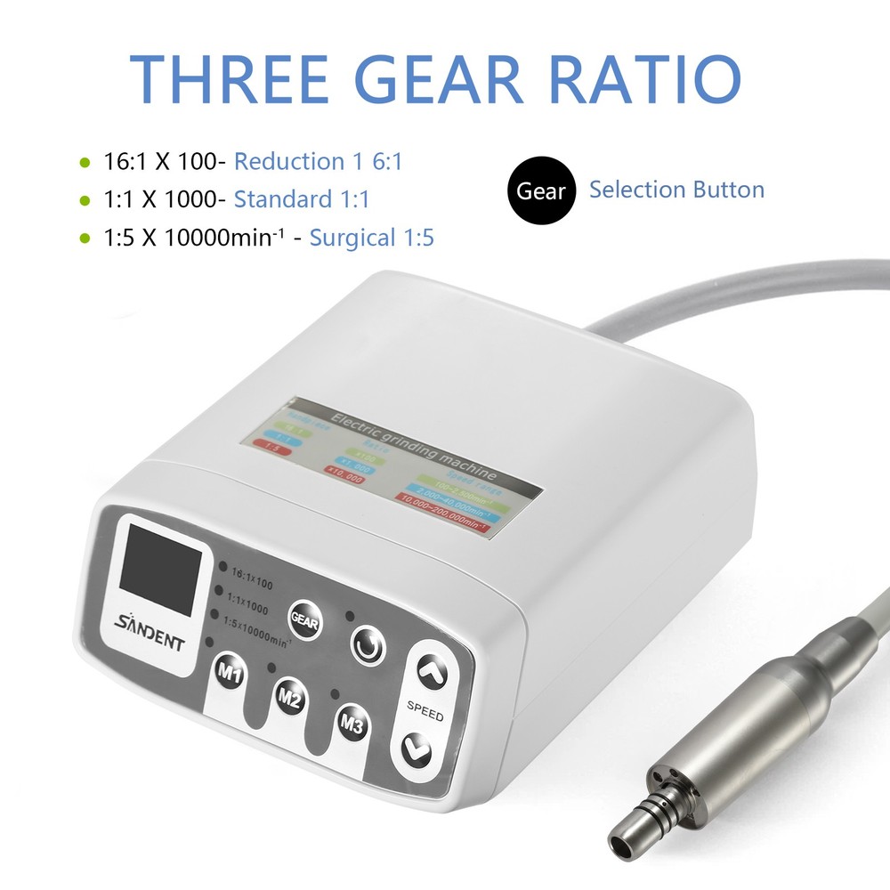 Electric Motor Handpiece LED 1:5 1:1 Contra Angle Fit NSK X95L