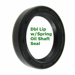 Oil Shaft Seal 1-1/4″ x 1-3/4″ x 1/4″ Double Lip TC