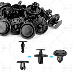 50Pcs Engine Splash Shield Fender Bumper Screw Clips Rivet Fastener For Toyota