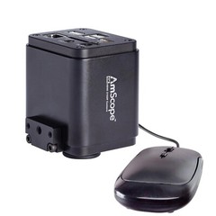 AmScope 7X-45X Trinocular Stereo 2-Arm Boom Microscope 8MP HDMI/WiFi/LAN Camera