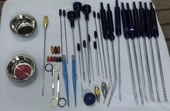 Liposuction cannulas Set of 40 pcs for face and neck-surgery