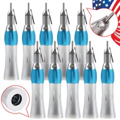 SKYSEA Dental Surgical Straight Handpiece 1:1 NoseCone With External Nozzle Pipe
