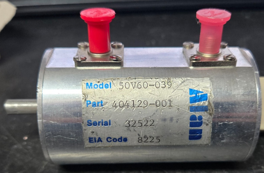 Allen Industries 50V60-001 rotary step attenuator 0-60dB SMA Tested