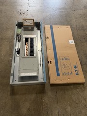 1-100 AMP 240V MAIN LUG PANELBOARD 30 SPACE 1PHASE 3 WIRE COMPLETE PANEL