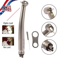 2/4H Pana Max2 LED Dental High Speed Handpiece Push Button Air Turbine 3-Spray