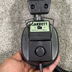 Garrett Metal Detector Stereo Headphones with Water Resistant Plug
