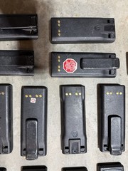 Lot of 13 Motorola MTS2000 Two Way Radio H01UCD6PW1BN Working With 14 Batteries