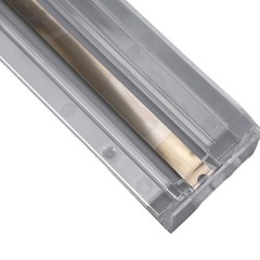 Smoke Retail Cabinet Aluminium Showcase Retail Hanging Rack w/ Automatic Pusher
