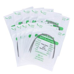 10×Dental Orthodontic Super Elastic Niti Round Arch Wire Square Form 012 Upper
