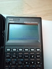 Hewlett Packard HP 48SX Graphing Calculator With Case Tested W Guide