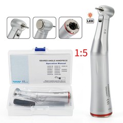 1-10*COXO CX235C7-5 Dental Fiber Optic LED 1:5 Contra Angle Handpiece F/Kavo NSK